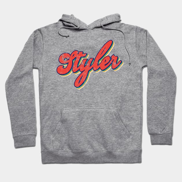 Styler Style Retro Hoodie by Rayrock76